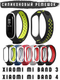 Миниатюра изображения товара Ремешок для умных часов Bingo Sport для Xiaomi Mi Band 3/4 (черный/белый)