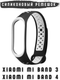 Миниатюра изображения товара Ремешок для умных часов Bingo Sport для Xiaomi Mi Band 3/4 (черный/белый)