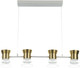 Миниатюра изображения товара Люстра BayerLux Авион / 10386052 (белый/золото)