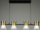 Миниатюра изображения товара Люстра BayerLux Авион / 10386051 (черный/золото)