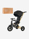 Миниатюра изображения товара Трехколесный велосипед с ручкой QPlay Nova1GLD (черный)