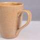Миниатюра изображения товара Кружка AksHome Stria 300мл (фарфор/пшеничный)