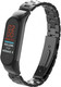 Миниатюра изображения товара Ремешок для умных часов Bingo Stainless для Xiaomi Mi Band 3/4 (черный)
