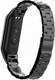 Миниатюра изображения товара Ремешок для умных часов Bingo Stainless для Xiaomi Mi Band 3/4 (черный)