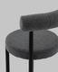 Миниатюра изображения товара Стул Stool Group Флорео / vd-floreo-fl-grey (букле темно-серый)
