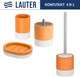 Миниатюра изображения товара Набор аксессуаров для ванной и туалета Lauter 21HWO69C + 21HW69D + 21HWO69H + 21HWO69E (4 предмета)
