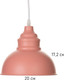 Миниатюра изображения товара Потолочный светильник BayerLux Paul / 10537753 (светло-розовый)