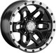 Литой диск LS wheels LS 1350 17x9" 6x139.7мм DIA 106.1мм ET 15мм BKL — фото 2