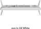 Миниатюра изображения товара Телевизор Evo TV 24" (белый)