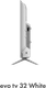Миниатюра изображения товара Телевизор Evo TV 32" (белый)