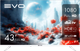 Миниатюра изображения товара Телевизор Evo TV 43'' (белый)