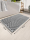 Миниатюра изображения товара Коврик для ванной Home One Waffle 60x90 / 435523 (серый)