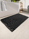 Миниатюра изображения товара Коврик для ванной Home One Waffle 60x90 / 435522 (черный)