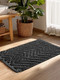 Миниатюра изображения товара Коврик для ванной Home One Waffle 60x90 / 435522 (черный)