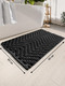 Миниатюра изображения товара Коврик для ванной Home One Waffle 60x90 / 435522 (черный)