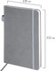 Миниатюра изображения товара Ежедневник Brauberg Edge / 117146 (80л, серый)