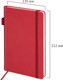 Миниатюра изображения товара Ежедневник Brauberg Edge / 117147 (80л, красный)