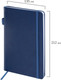 Миниатюра изображения товара Ежедневник Brauberg Edge / 117149 (80л, синий)