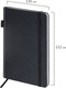 Миниатюра изображения товара Ежедневник Brauberg Edge / 117145 (80л, черный)