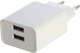 Миниатюра изображения товара Зарядное устройство сетевое Bingo B2-U2, 2.1A с кабелем Lightning (белый)
