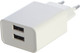 Миниатюра изображения товара Зарядное устройство сетевое Bingo B2-U2, 2.1A с кабелем MicroUSB (белый)