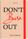 Миниатюра изображения товара Скетчбук Brauberg Art. Don't Burn Out / 116893 (80л)