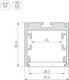 Миниатюра изображения товара Профиль для светодиодной ленты Arlight SL-ARC-3535-D800-A90 / 027637