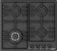Миниатюра изображения товара Газовая варочная панель Vitek VGH 6410W MBK (черный матовый)
