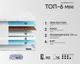 Миниатюра изображения товара Матрас Фабрика сна Топ-6 Mini 90x190