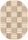 Миниатюра изображения товара Циновка Белка Флурлюкс Сизаль Овал 51002 50111 (0.8x1.5)