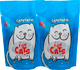 Миниатюра изображения товара Наполнитель для туалета For Cats Силикагелевый / TUZ021 (2x4л/1.55кг АКЦИЯ)