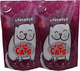 Миниатюра изображения товара Наполнитель для туалета For Cats Силикагелевый с ароматом лаванды / TUZ022 (2x4л/1.55кг АКЦИЯ)
