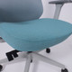 Миниатюра изображения товара Кресло офисное AksHome Fenix (светло-серый/бирюзовый/серый полиамид)