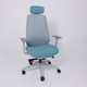 Миниатюра изображения товара Кресло офисное AksHome Fenix (светло-серый/бирюзовый/серый полиамид)