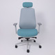 Миниатюра изображения товара Кресло офисное AksHome Fenix (светло-серый/бирюзовый/серый полиамид)