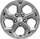 Миниатюра изображения товара Литой диск Khomen KHW1606 Ceed/Elantra 16x6.5" 5x114.3мм DIA 67.1мм ET 50мм Gray