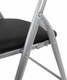 Миниатюра изображения товара Стул складной Brabix CF-007 / 532891 (серебристый/черный)
