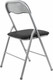 Миниатюра изображения товара Стул складной Brabix CF-007 / 532891 (серебристый/черный)