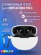 Миниатюра изображения товара Чехол для наушников Bingo Silicone для OnePlus Buds Pro 3 (белый)