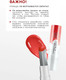 Миниатюра изображения товара Помада для губ Monic Beauty Glam&Glow! Juicy Balm Lipstick тон 02 Infrared Light