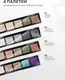 Миниатюра изображения товара Палетка теней для век Monic Beauty Gossip тон 01 Rebel Star