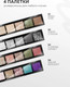 Миниатюра изображения товара Палетка теней для век Monic Beauty Gossip тон 02 Sheer Lithium