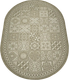 Миниатюра изображения товара Циновка Белка Флурлюкс Овал 50319 50522 (1.6x2.3)