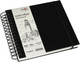 Миниатюра изображения товара Скетчбук ГАММА Студия / 55S03S7100IB (100л, черный)