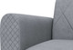 Миниатюра изображения товара Кресло-кровать Олмеко Эдвин М (велюр Ocean 023 серый)