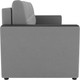 Миниатюра изображения товара Диван Олмеко Смарт 3-х местный (велюр Parma 25 серый)