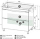Миниатюра изображения товара Тумба под умывальник Grossman Виста-90 / 109067