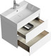 Миниатюра изображения товара Тумба с умывальником Aqwella Geometria GE01652WM+4610119204013