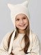Миниатюра изображения товара Шапка детская Amarobaby Meow / AB-OD25-MW16/33-52 (р.52-54, молочный)