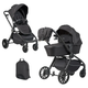 Миниатюра изображения товара Детская универсальная коляска Farfello 2в1 Baby shell / BS-01 (черный)